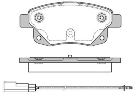 Колодки тормозные WOKING P13523.01