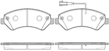 Колодки гальмівні WOKING P13753.22