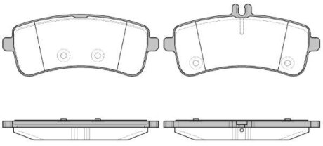 Колодки гальмівні WOKING P14943.00