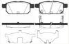 Колодки гальмівні диск. задн. (Remsa) Suzuki Swift iv 1.2 10-,Suzuki Swift iv 1.3 10- WOKING P15713.02 (фото 1)