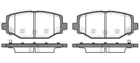 Колодки гальмівні WOKING P15833.04