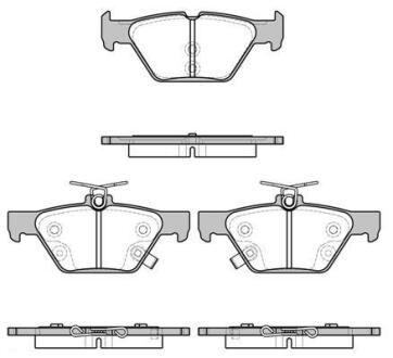 Колодки гальмівні WOKING P17383.02