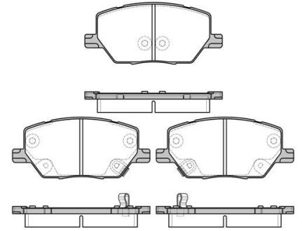 Колодки гальмівні WOKING P17403.02