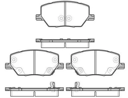 Колодки гальмівні WOKING P17403.02