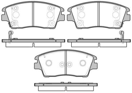Колодки гальмівні WOKING P17763.02