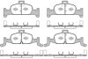 Колодки гальмівні диск. перед. (Remsa) Audi A4 A5 16&gt; / Q5 17&gt; WOKING P17913.00 (фото 1)