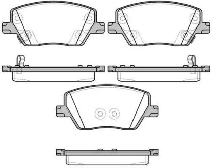 Колодки гальмівні WOKING P17953.02