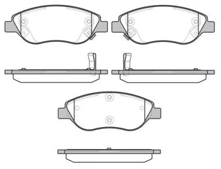 Колодки гальмівні WOKING P9603.12