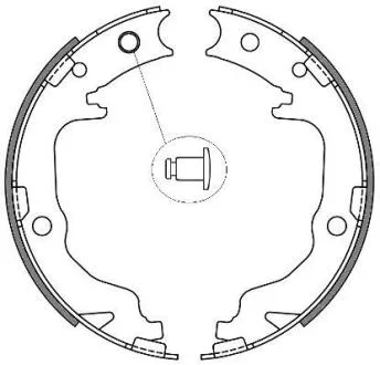 Колодки тормозные WOKING Z4641.00
