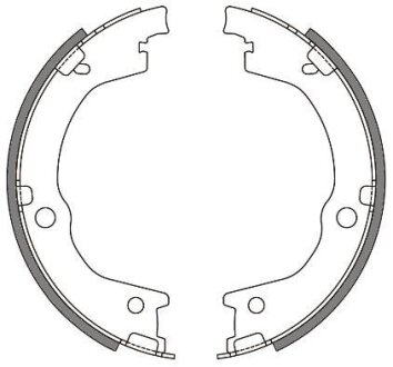 Колодки тормозные WOKING Z4644.00