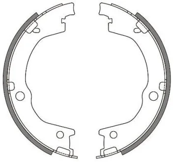Колодки гальмівні WOKING Z4644.00