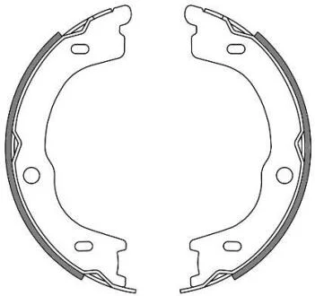 Колодки тормозные WOKING Z4672.00