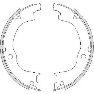 Колодки тормозные WOKING Z4749.00