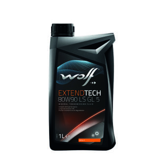 Трансмісійна олива EXTENDTECH 80W-90 LS GL-5 1л Wolf 8300622