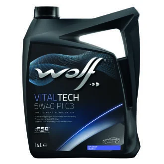 Моторна олива VITALTECH 5W40 PI C3 4L Wolf 8302916