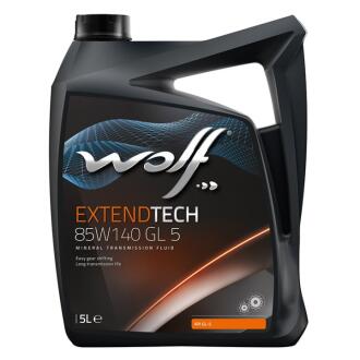 Трансмісійна олива EXTENDTECH 85W-140 GL-5 5л Wolf 8304705