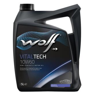 Моторна олива VITALTECH 10W-60 5л Wolf 8314926