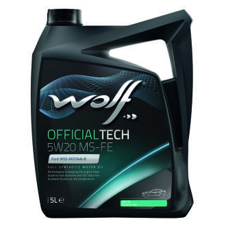 Моторна олива OFFICIALTECH 5W-20 MS-FE 5л Wolf 8320385