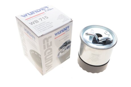 Фильтр топливный MB Sprinter 2.2-3.0 CDI (+ отв. датчика воды) WUNDER FILTER WB 715