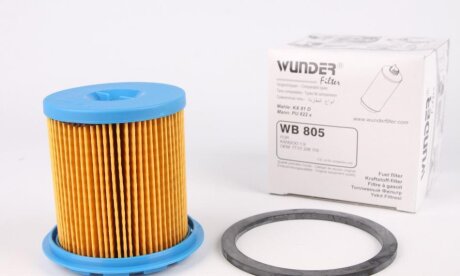 Фильтр топливный Renault Kangoo 1.9 DCI / DTI 1997- WUNDER FILTER WB 805