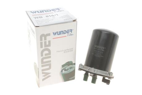 Корпус фільтра паливного Renault Master 2.3dCi/Trafic 1.6dCi 10- (на болтах) WUNDER FILTER WB 814/1