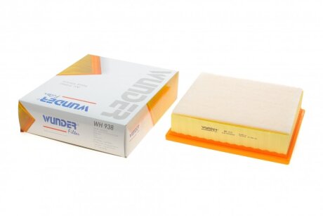 Фильтр воздушный (217.6x239x66.3) Fiat Jeep Lexus Mitsubishi Toyota 08- WUNDER FILTER WH 938