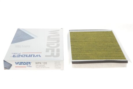 Фільтр салону WUNDER FILTER WPK 120