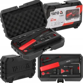 Фіксатори ГРМ бензинових двигунів авто групи V.A.G. серії 2.0 TSI/2.0 TFSI : набір 7 елем. YATO YT-060251