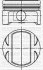 Поршень с кольцами і пальцем (размер отв. 81,60/STD) OPEL OMEGA B 2.5 (6 цил.) (C 2.5XE / X2.5XE V6 24Valve Ecotec) YENMAK 31-04218-000 (фото 1)