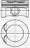 Поршень с кольцами і пальцем (размер отв. 81,60 / STD) Opel ASTRA 1.8 (4 цл.) (C 18 XE / C 18 XEL / X 18 XE) YENMAK 31-04223-000 (фото 1)