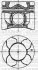 Поршень с кольцами і пальцем (размер отв. 91.1 / STD) (4D56T D-ID Euro 5 2-4 Cyl.) (Дизель, 4ц) YENMAK 31-04363-000 (фото 1)