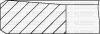 Комплект поршневих кілець (на 1 поршень) OPEL Movano 2.2DTI 00-, RENAULT Master, Laguna 2,2dCi (87,50/ +0,50) (3,0/1,75/2,5) YENMAK 91-09170-050 (фото 3)