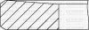 Комплект поршневих кілець (на 1 поршень) RENAULT Trafic II 2.0 DCI (84,00/STD) (2,5/2/2) YENMAK 91-09171-000 (фото 3)