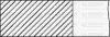 Комплект поршневих кілець (на 1 поршень) FIAT DOBLO 1.3JTD 04- (69,60/STD) (2,0/1,5/2,0) YENMAK 91-09282-000 (фото 1)