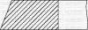Комплект поршневих кілець (на 1 поршень) VW 1.4TSI (76.5/STD) (1.2/1.5/2) YENMAK 91-09292-000 (фото 2)