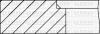 Комплект поршневих кілець (на 1 поршень) VW LT 2.5TDI (81.01/STD) (2.5/2/3) YENMAK 91-09318-000 (фото 1)