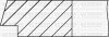 Комплект поршневих кілець (78.50/STD) (1.5/1.5/3) CITROEN Xsara Picasso 1.6 99- YENMAK 91-09362-000 (фото 3)