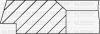 Комплект поршневих кілець (на 1 поршень) FORD Transit Connect 1.8TDCi (83/0.5) (1.75/2/2) YENMAK 91-09477-050 (фото 3)