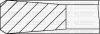 Комплект поршневих кілець (на 1 поршень) RENAULT MASTER II 2.8dTI -01 (95/0.6) (3/2/3) YENMAK 91-09690-060 (фото 3)