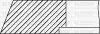 Комплект поршневих кілець (на 1 поршень) (94.40/STD) (3,02,02,5) CITROEN Jumper 2,8D -02, FIAT Dicato 2.8D YENMAK 91-09693-000 (фото 2)