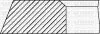 Комплект поршневих кілець (на 1 поршень) OPEL 1.6D, CITROEN 1.8D (80/STD) (2/2/3) YENMAK 91-09800-000 (фото 3)