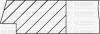 Комплект поршневих кілець (на 1 поршень) VW 2.0, 2.8 VR6 (82.51/STD) (1.2/1.5/2) YENMAK 99-09330-000 (фото 2)