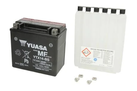 Акумулятор YUASA YTX14-BS YUASA