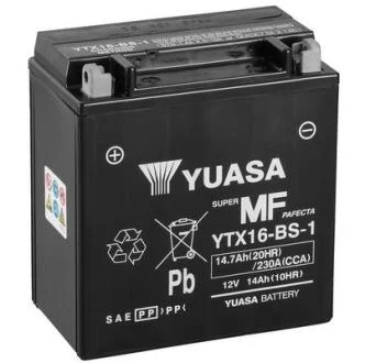 Акумулятор YUASA YTX16-BS-1 YUASA
