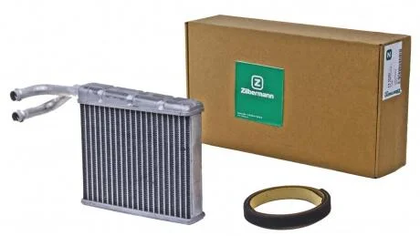 Радиатор отопителя с кондиционером (алюминий) Mercedes Sprinter 96-06 Zilbermann 04-841