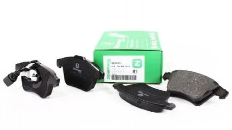 Колодки тормозные передние (18 мм) (система ATE) (17 дюймов) VW Multivan T5 T6 Zilbermann 08-031