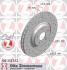 Диск тормозной AUDI TT 06- перед.вент. SPORT Z ZIMMERMANN 100.3327.52 (фото 1)