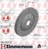 Диск тормозной AUDI A6 AVANT/A7 13- перед.вент. Coat Z ZIMMERMANN 100.3382.70 (фото 1)