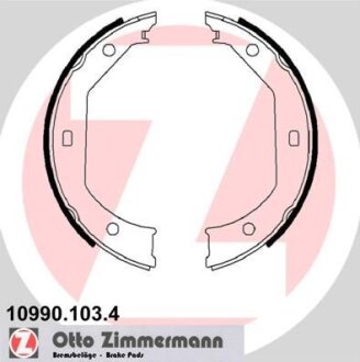 Колодки тормозные ZIMMERMANN 10990.103.4
