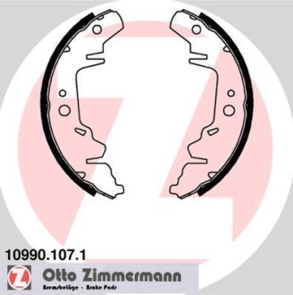 Гальмiвнi колодки барабаннi ZIMMERMANN 109901071